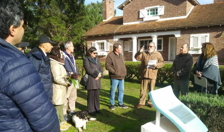 Conmemoraron el nacimiento de Guillermo Brown en el Faro de Claromecó