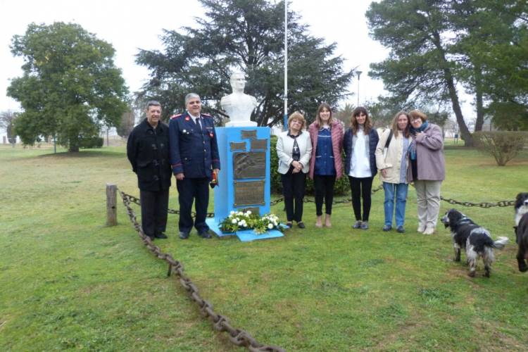 Homenaje al General San Martín en Indio Rico