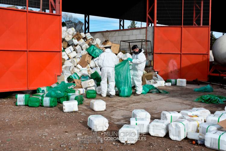 Jornada de recepción de envases vacíos de fitosanitarios