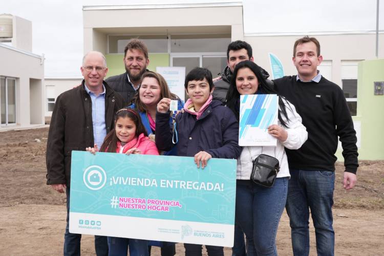 La Provincia finalizó un barrio de 40 viviendas y construye 96 más