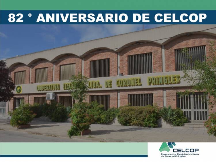18 de octubre:82 °Aniversario de la Cooperativa Eléctrica de Coronel Pringles