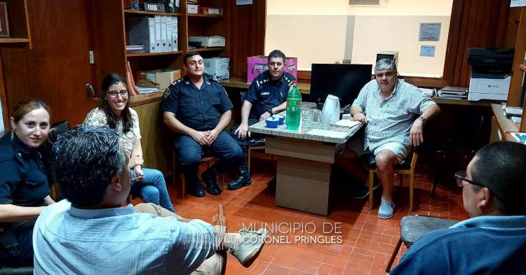 Reunión de seguridad en Indio Rico