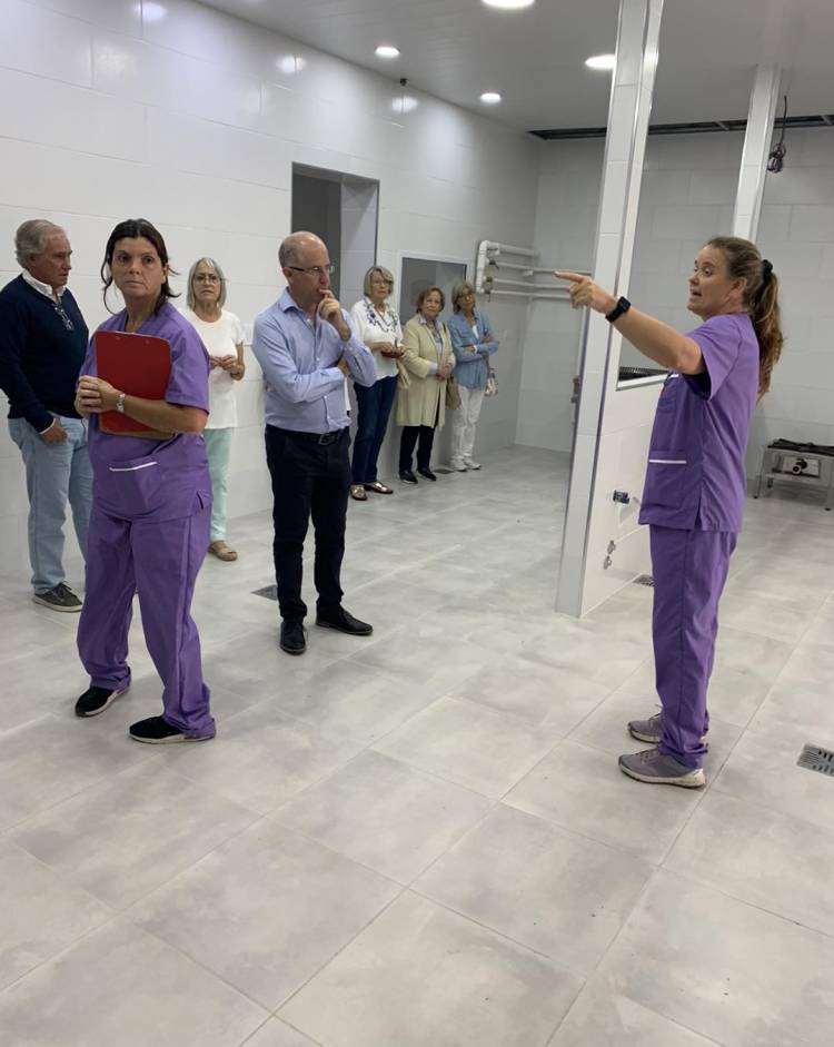 Obra terminada en el nosocomio local