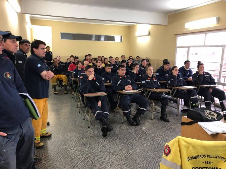 Capacitación de la Región Sur de Bomberos Voluntarios