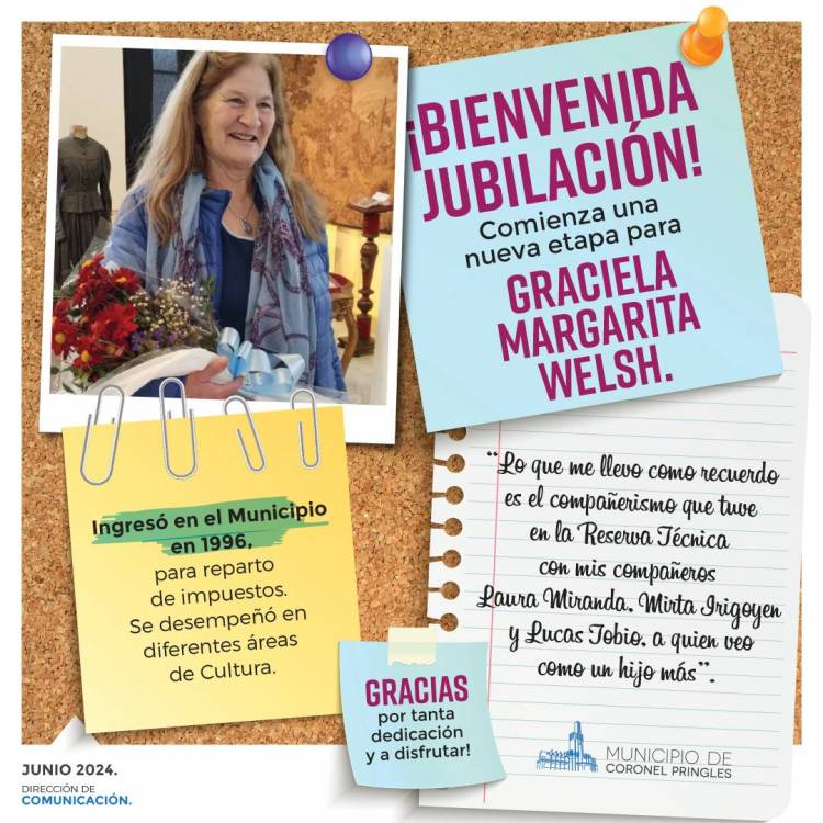 Bienvenida Jubilación