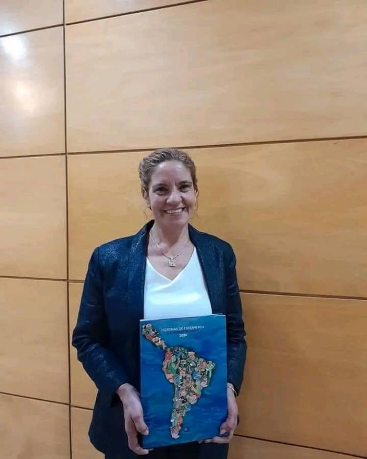 Reconocimiento a profesional de la salud local