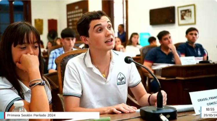 HCD Estudiantil: Proponen se implemente el Programa "Construyendo futuro" en las escuelas secundarias