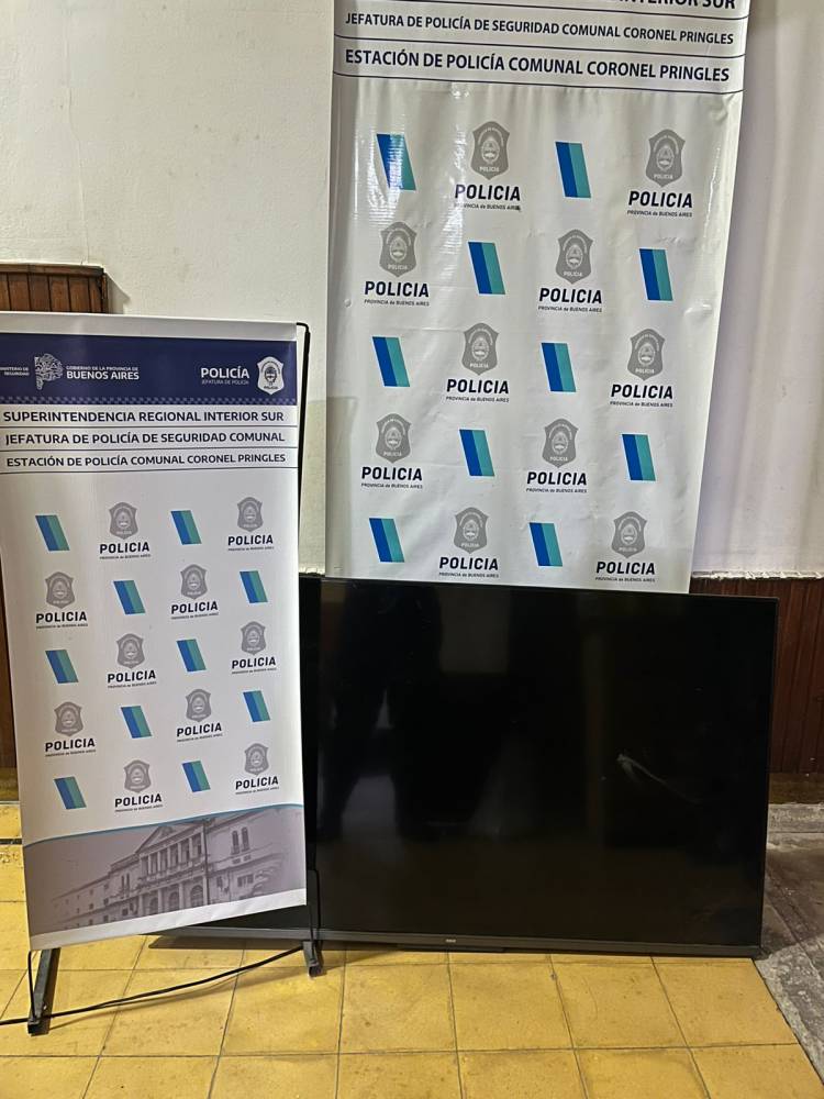 Policial: Daños en el Rugby Club