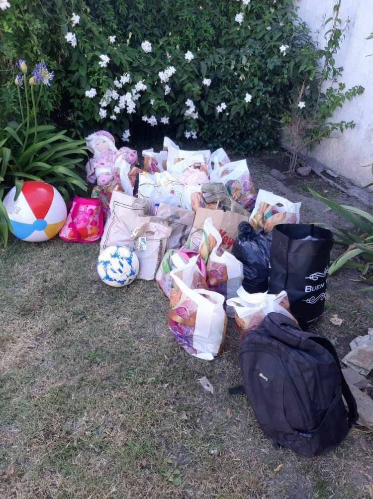 "La gente compartió con otro lo que tenía"