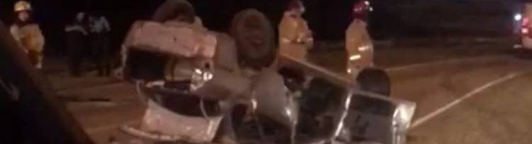 Se registró un vuelco en el acceso a Saldungaray
