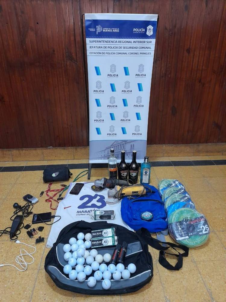 Policial: Menor aprehendido por diversos hurtos