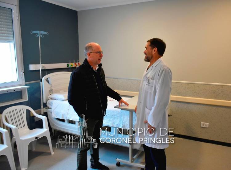 Hospital Municipal: Se presentaron dos nuevas habitaciones