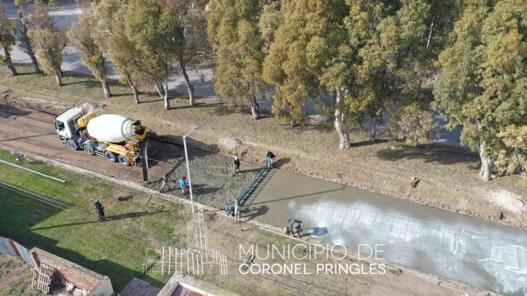 Pavimento Urbano: La obra pública municipal sigue a un ritmo sostenido