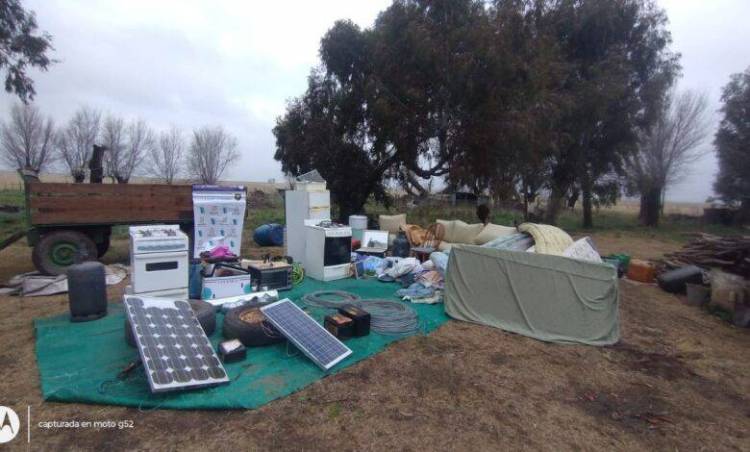 Allanamiento en Coronel Pringles permitió recuperar más de 100 elementos robados en campos de Laprida