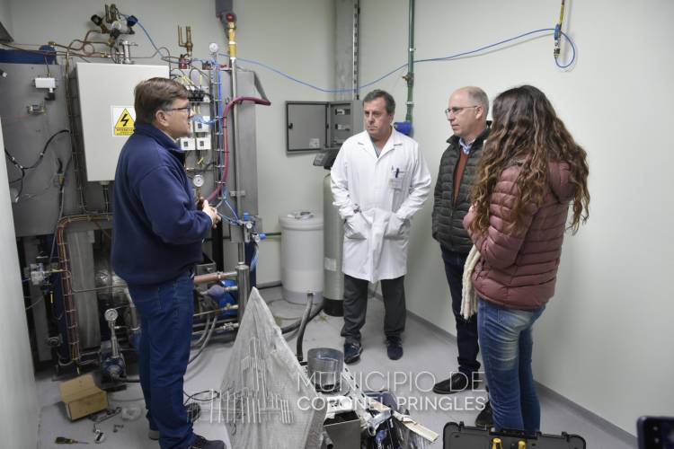 Avanza la obra de la nueva sala de esterilización en el Hospital Municipal