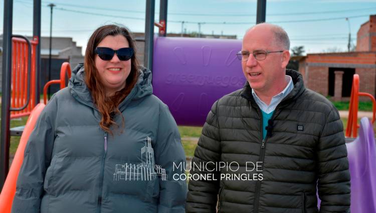 Plaza de las Colectividades tiene nuevas mejoras
