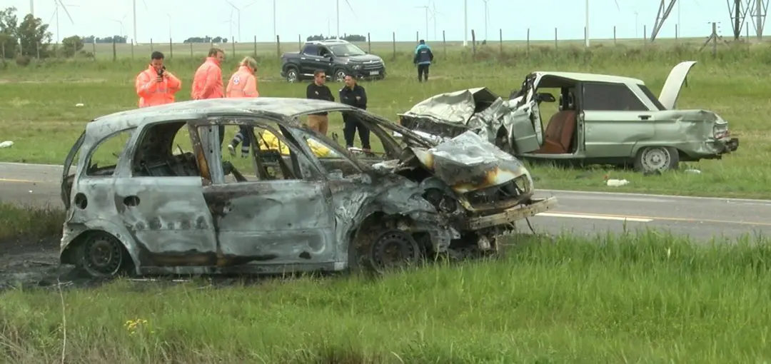 Pringlenses involucrados en el choque de la Ruta 51