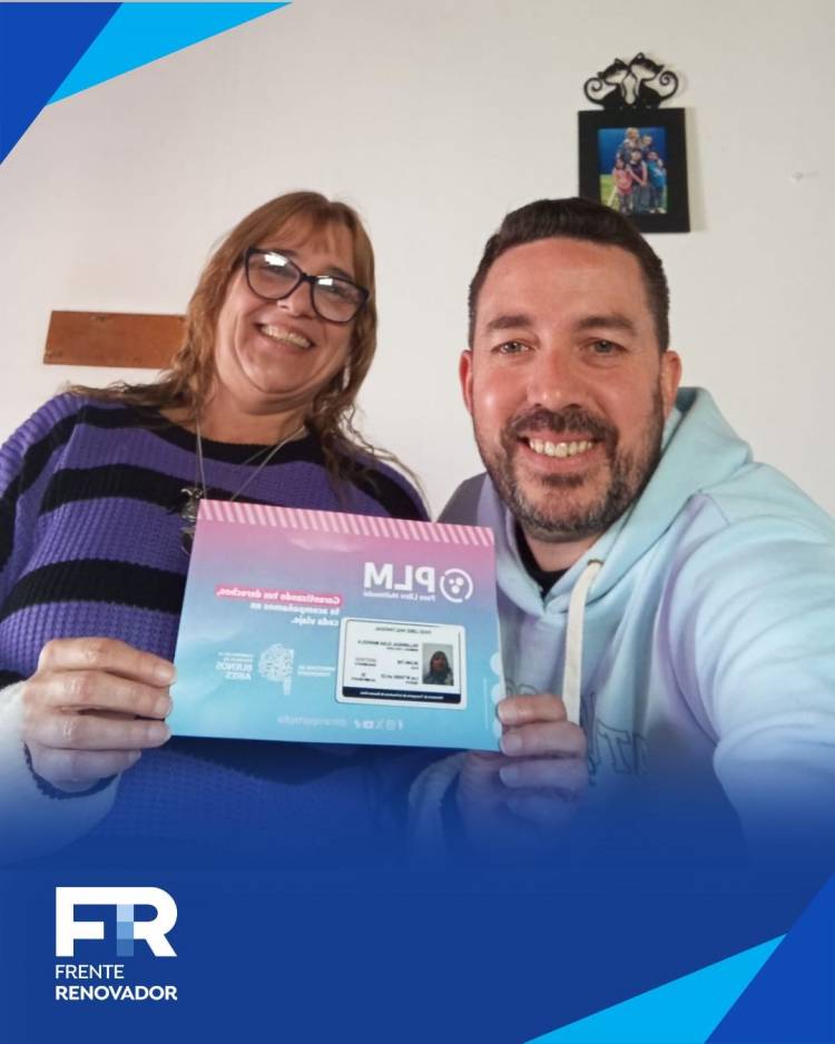 Entregamos el Pase Libre a Marcela