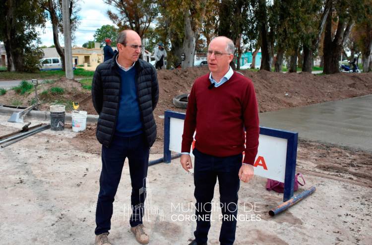 La Colectora de Boulevard 1 suma una cuadra más de pavimento
