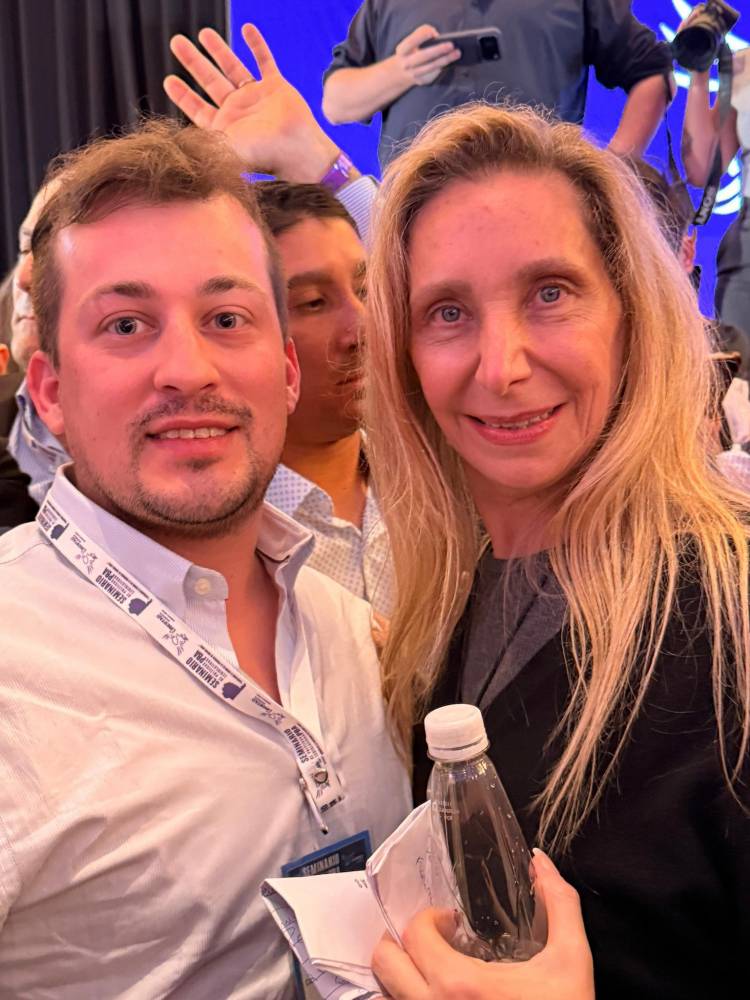 Joaquín Domínguez estuvo en un Seminario Provincial de la Libertad Avanza