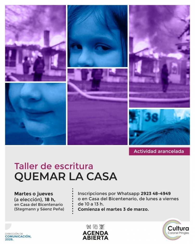 Agenda Abierta presenta "Quemar la casa"