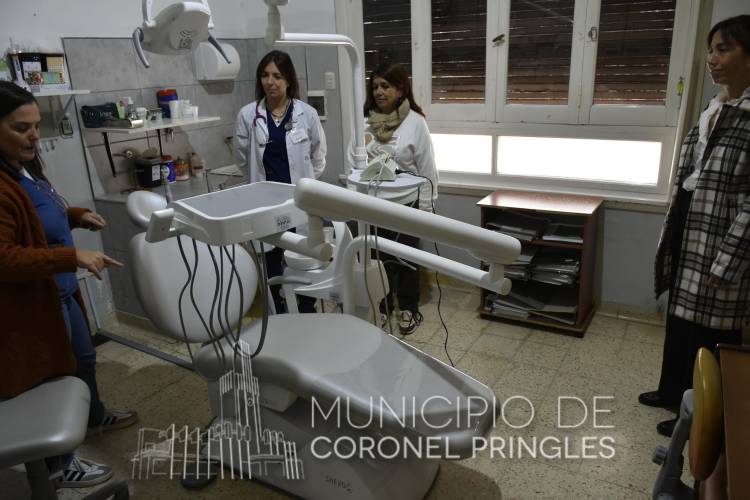 Nuevo sillón odontológico para el Hospital Municipal