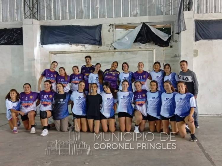 Jornada de handball en Pringles