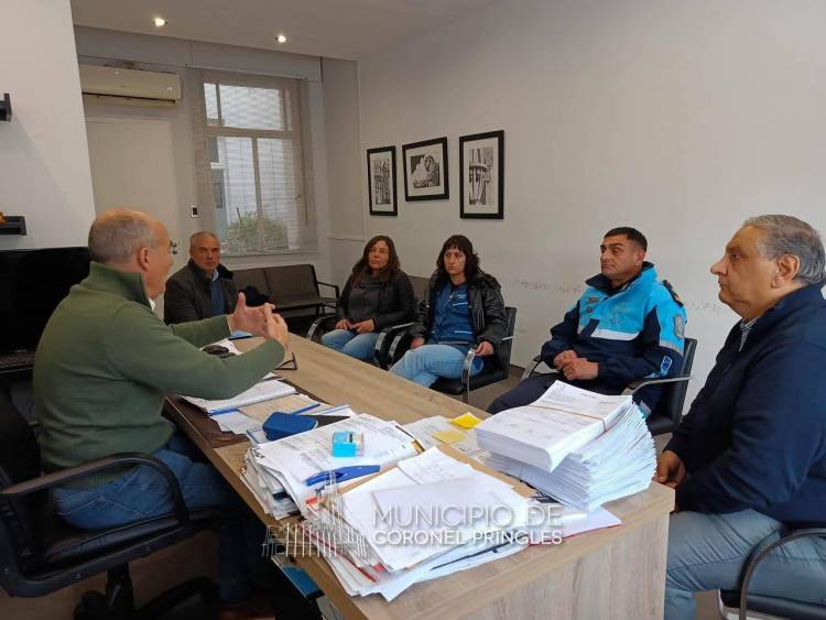 Reunión en Laprida por temáticas de minoridad y seguridad