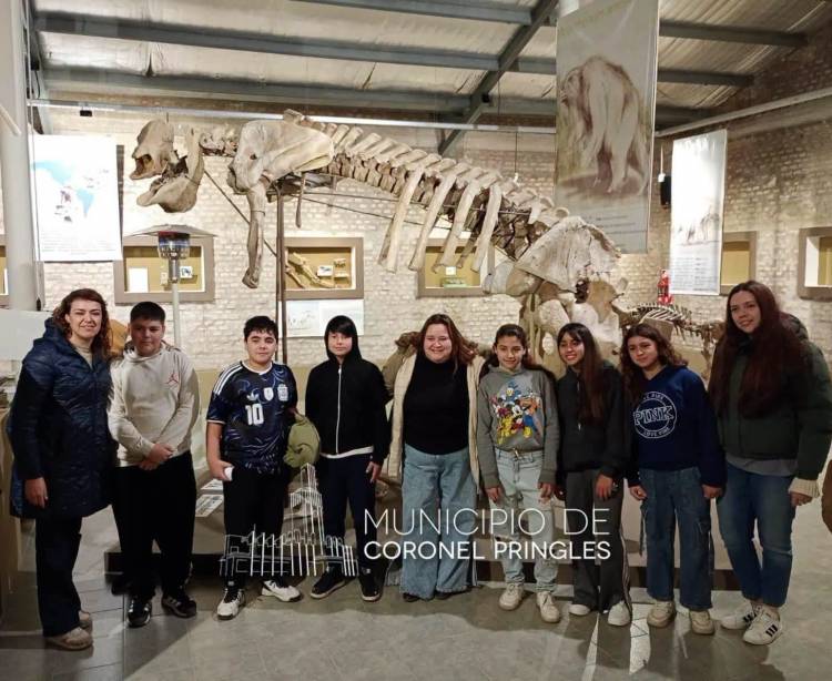Estudiantes de visita al Museo
