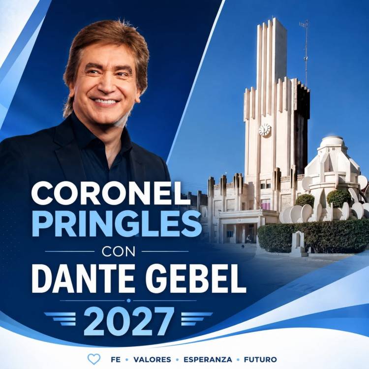 Convocan a militar por Dante Gebel en Coronel Pringles