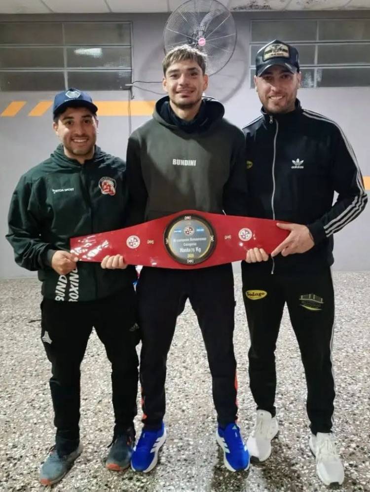 Gran Festival boxístico organizado por Bundini Boxing en el Club Alem de Coronel Pringles