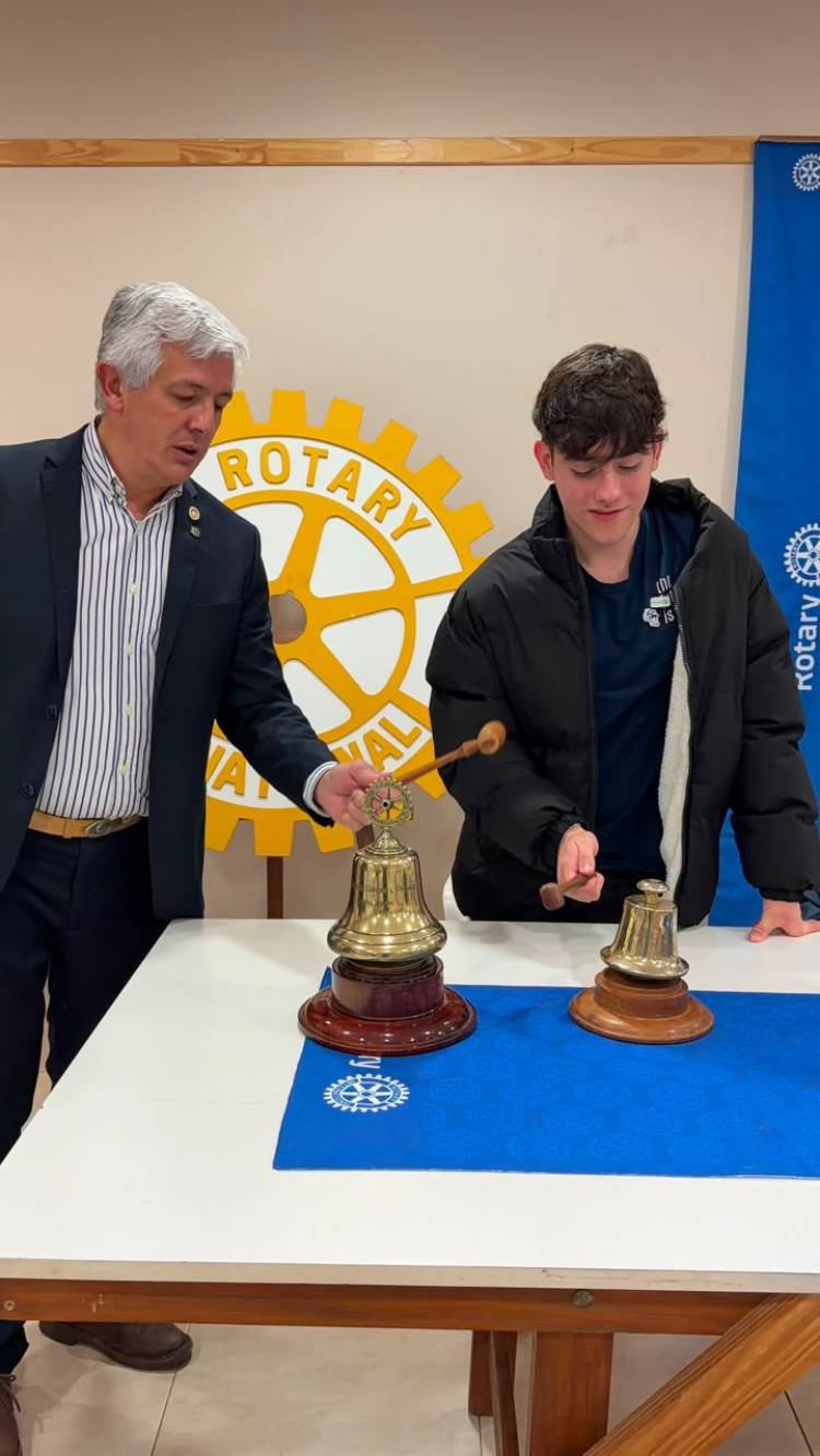 Juan Pedro de Vega nuevo presidente del Rotary local