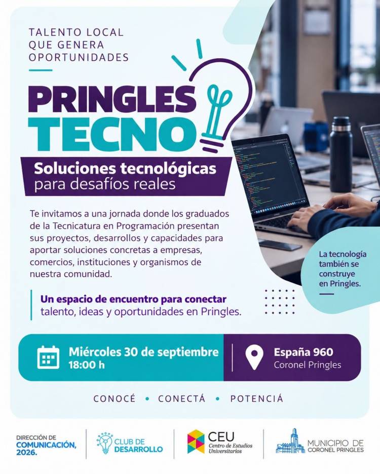 Pringles Tecno Soluciones tecnológicas para desafíos reales