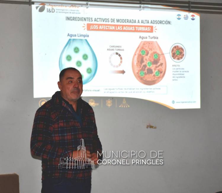 Se realizó en nuestra ciudad un curso para aplicadores terrestres de fitosanitarios