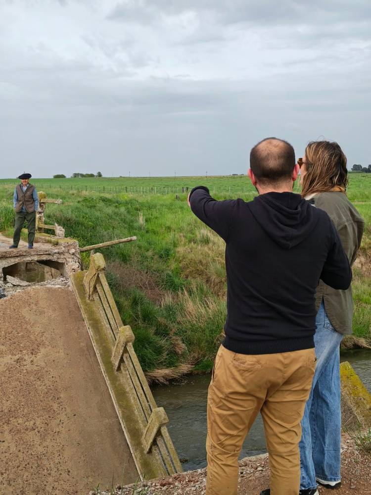 Neumann pidió construir uno nuevo puente del arroyo Venado